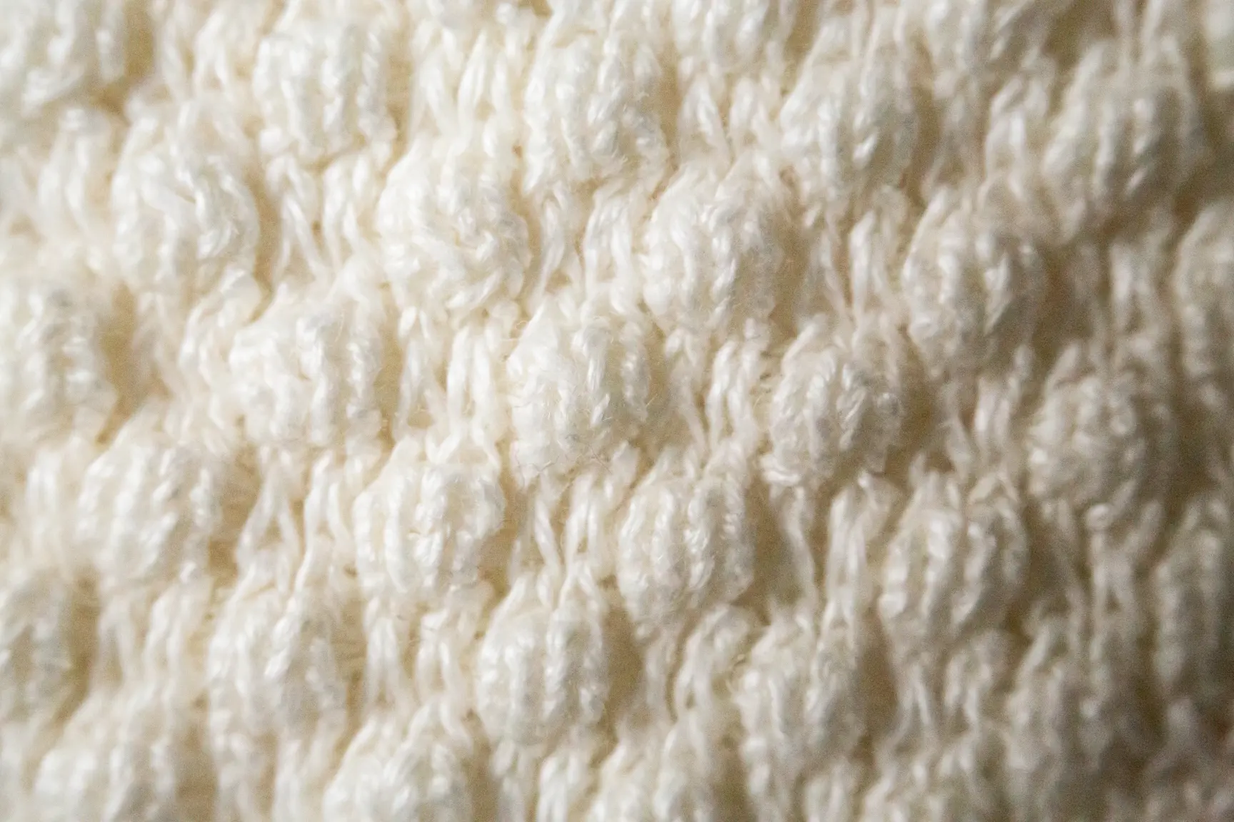 Close-up of a knit