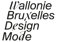 Logo Wallonie Bruxelles Design Mode