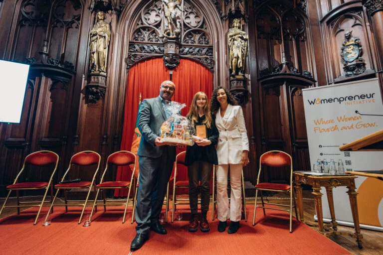 Vanessa a reçu le prix Womenpreneur 2024