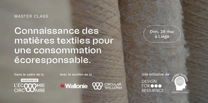 Bannière Formation à la connaissances des matières textiles