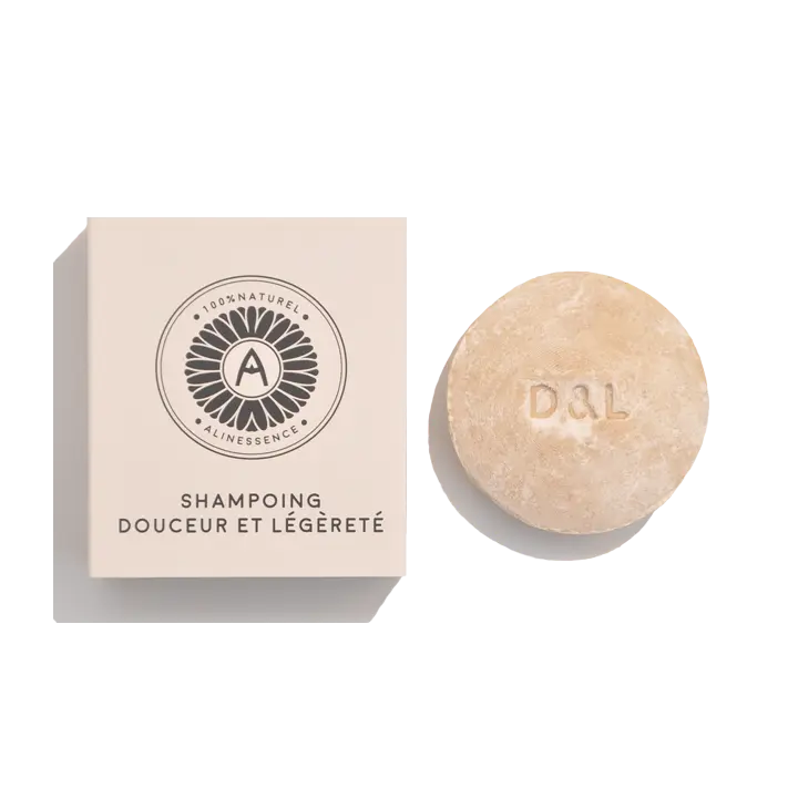 Shampoing solide – Cuirs chevelus gras et les barbes – Douceur & Légèreté (50g)