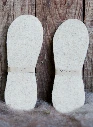 Semelles en laine pour chaussures